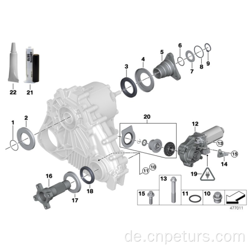 Für 2004-2010 X3 2.5i (E83), 3.0i (E83) 2001-2006 X5